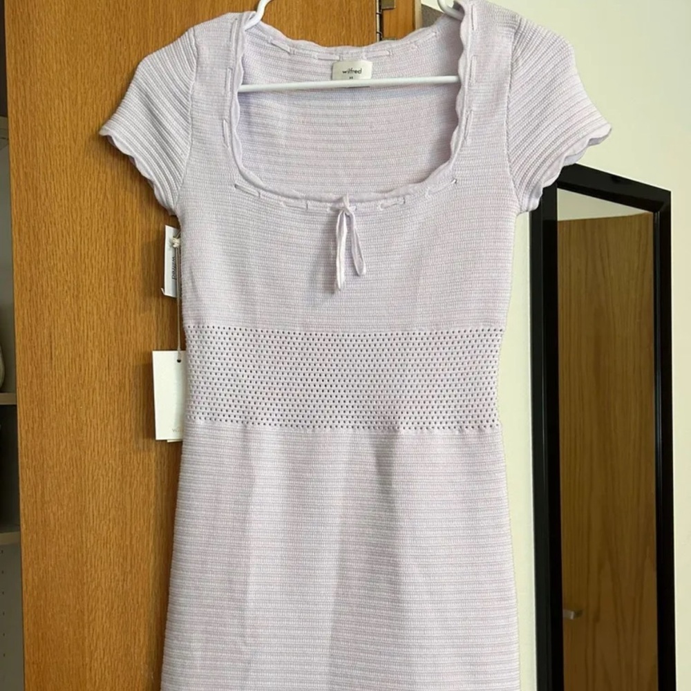 Aritzia Wilfred Ice lavender Reception